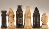 House of Hauteville Chessmen – Antique White and Black Marble Resin on Sale Coupon From The Real Masters Of Chess