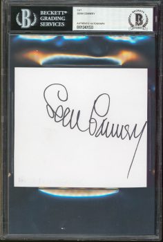 Sean Connery James Bond 007 Authentic Signed 4.5×5 Cut Signature BAS Slabbed Sale Coupon