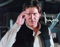 Harrison Ford Star Wars Authentic Signed 8×10 Photo Autographed BAS #A32494 Sale Coupon