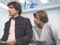 Harrison Ford Star Wars Authentic Signed 8×10 Topps Photo BAS Witnessed #M89233 Sale Coupon
