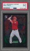 Angels Mike Trout 2011 Bowman Chrome #175 Rookie Card Graded Mint 9! PSA Slabbed Sale Coupon