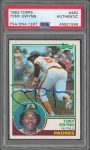 Padres Tony Gwynn Authentic Signed 1983 Topps #482 Rookie Card PSA/DNA Slabbed Sale Coupon