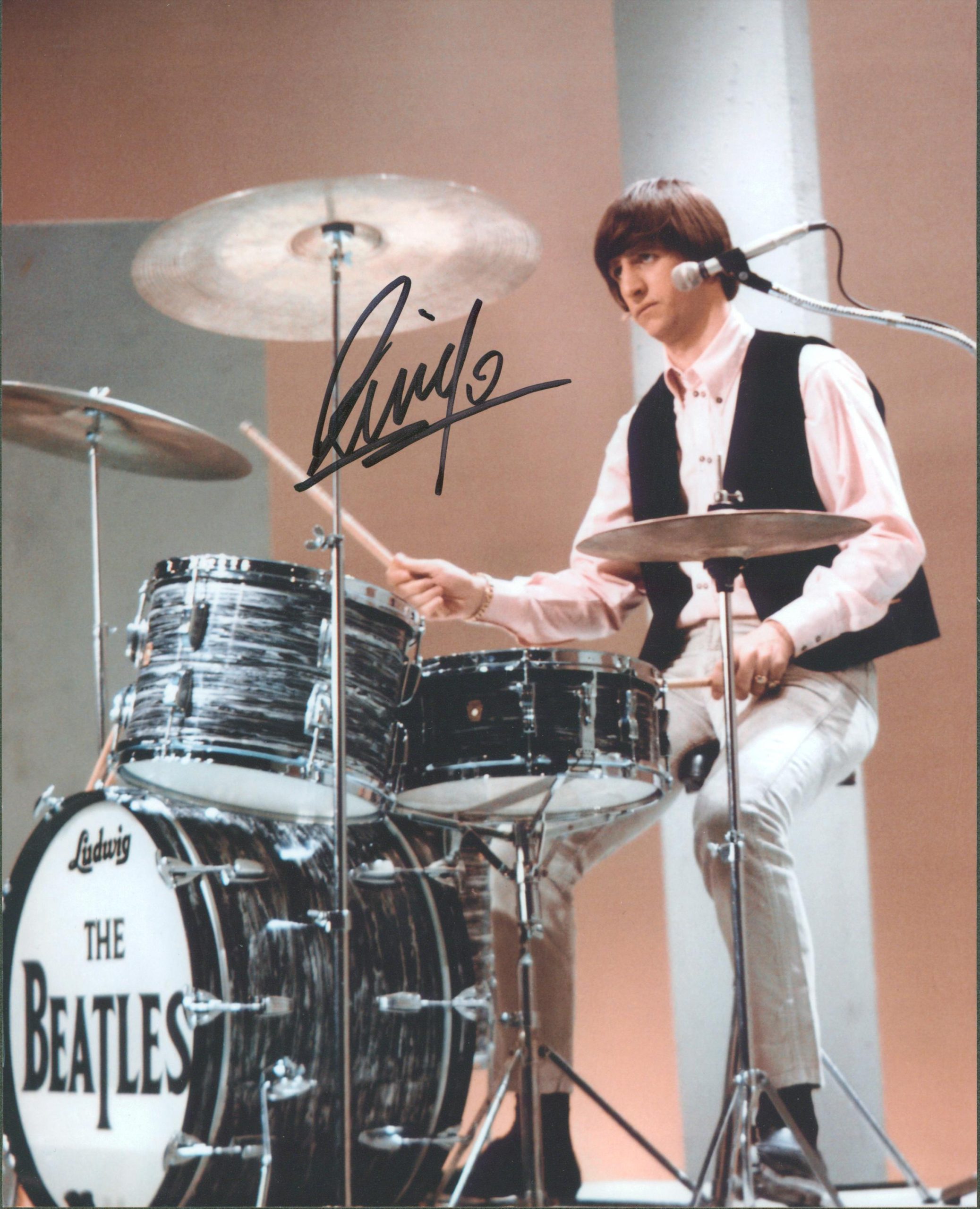 The Beatles Ringo Starr Authentic Signed 8×10 Photo Autographed BAS #A76282 Sale Coupon
