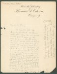 Thomas Edison Authentic Signed 8.5×11 Letter on Personal Stationary BAS #AB14575 Sale Coupon