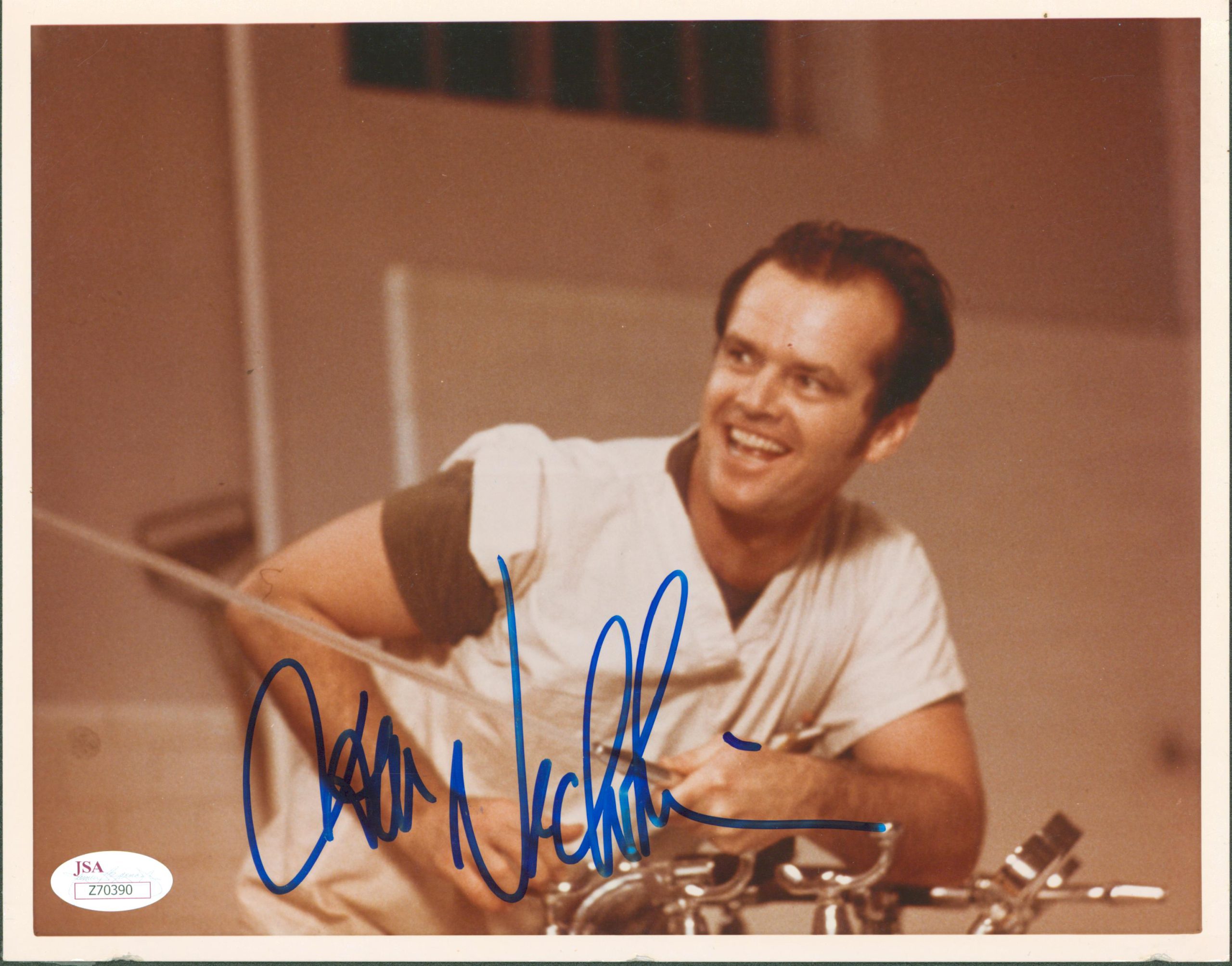 Jack Nicholson One Flew Over The Cuckoo’s Nest Signed 8×10 Photo JSA #Z70390 Sale Coupon
