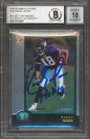 Randy Moss “HOF 18” Signed 1998 Bowman Chrome #182 RC Card Auto 10! BAS Slabbed Sale Coupon