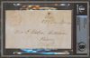 Martin Van Buren Authentic Signed 3×5.5 Free Frank Autographed BAS Slabbed Sale Coupon