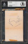 David Bowie Authentic Signed 3×5 Index Card Autographed BAS Slabbed Sale Coupon