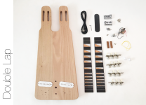 Fret Wire DIY Electric Guitar Kit – Double Neck Lap Steel Build Your Own Sale Coupon