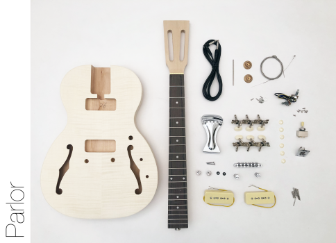 Fret Wire DIY Electric Guitar Kit Semi Hollow Body Style Build Your Own Guitar Kit – Parlor Sale Coupon