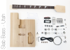 Fret Wire DIY Electric Bass Guitar Kit – Utah Slab Advanced Bass Guitar Kit Sale Coupon