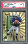 Colts Peyton Manning 1998 Bowman’s Best #112 RC #178/400 Card Gem 10 PSA Slab Sale Coupon