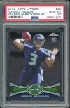 Seahawks Russell Wilson 2012 Topps Chrome #40 Rookie Card Gem Mint 10! PSA Slab Sale Coupon