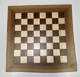 JLP Natural Edge Hardwood Chessboard #27 on Sale Coupon From The Real Masters Of Chess