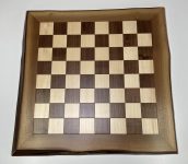 JLP Natural Edge Hardwood Chessboard #29 on Sale Coupon From The Real Masters Of Chess