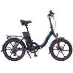 2019 Magnum Premium 48v Folding Step Thru Electric Bike – Black Best Discount