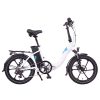 2019 Magnum Premium 48v Folding Step Thru Electric Bike – White Best Discount