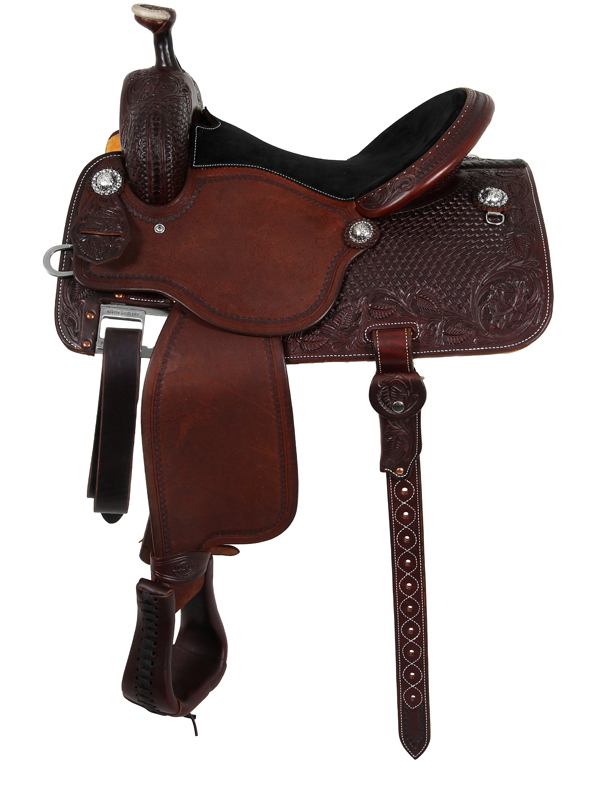 13.5inch-17inch Martin Saddlery High Plains Black Rose All-Around Saddle Sale Coupon