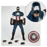 Marvel x ThreeA Captain America Designed by Ashley Wood 1:6 Scale Action Figure Sale Coupon ToyShnip