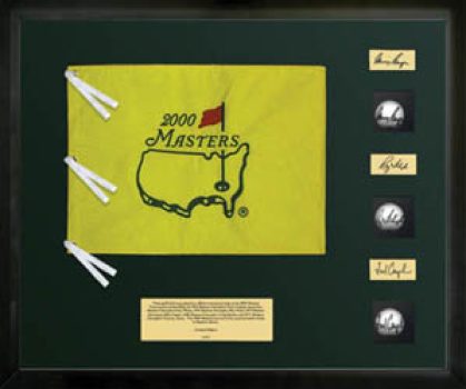 Masters Champions — 3 Autographed Tournament Used Golf Balls Best Discount