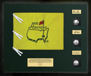 Masters Champions — 3 Autographed Tournament Used Golf Balls Best Discount