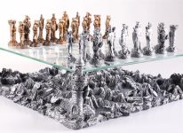 Medieval Knights 3D Chess Set on Sale Coupon From The Real Masters Of Chess