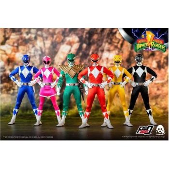 Mighty Morphin Power Rangers 6-Pack 1:6 Scale Action Figure Set Sale Coupon ToyShnip