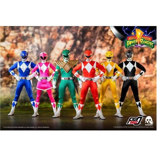 Mighty Morphin Power Rangers 6-Pack 1:6 Scale Action Figure Set Sale Coupon ToyShnip