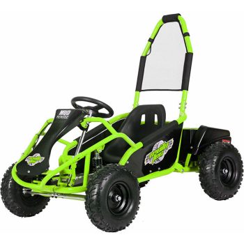 MotoTec Mud Monster Kids Electric 48v 1000w Go Kart Full Suspension – Green Best Discount