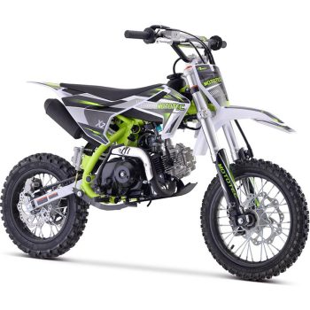 MotoTec X2 110cc 4-Stroke Gas Dirt Bike – Green Best Discount