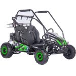 MotoTec Mud Monster XL 212cc 2 Seat Gas Go Kart – Full Suspension – Green Best Discount