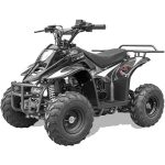 MotoTec Rex 110cc 4-Stroke Kids Gas ATV – Black Best Discount
