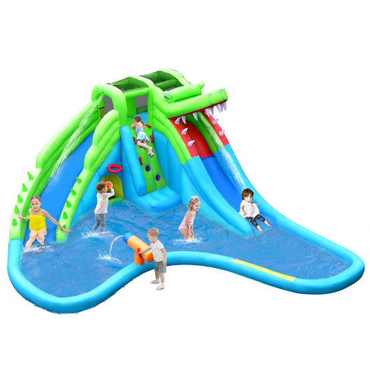 Costway7 in 1 Inflatable Bounce House with Splashing Pool Sale Coupon