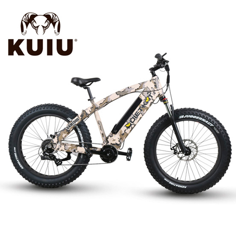 QuietKat FatKat Warrior Electric Fat Tire Bicycle – QKM1000 – Camo Best Discount