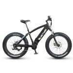 QuietKat FatKat Ambush Electric Fat Tire Bicycle – QKM750 – Black Best Discount