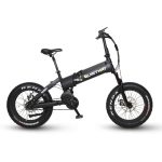 QuietKat FatKat Bandit Folding Electric Fat Tire Bicycle – QKF750 – Black Best Discount