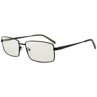 Eyekeeper Rectangle Titanium Computer Eyeglasses with Blue Light Filter Lens Women Men Sale Coupon