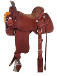 13.5inch to 15inch Reinsman Sharon Caramillo Gold Buckle All Around Saddle 4 Sale Coupon