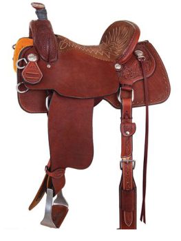 13.5inch to 15inch Reinsman Sharon Caramillo Gold Buckle All Around Saddle 4 Sale Coupon