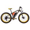 RICH BIT TOP022 Electric Mountain Bike 1000W Motor 26 Black Yellow Sale Coupon