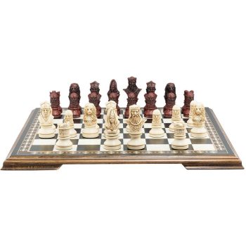 Richard the Lionheart Chess Pieces – SAC Antiqued on Sale Coupon From The Real Masters Of Chess