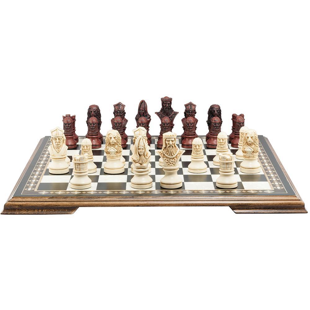 Richard the Lionheart Chess Pieces – SAC Antiqued on Sale Coupon From The Real Masters Of Chess