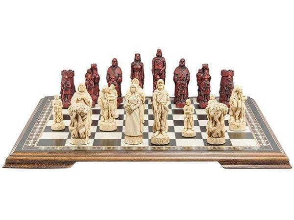 4.5″ Ebony Andalusian Chess Pieces on Sale Coupon From The Real Masters Of Chess