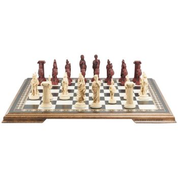 Roman Themed Chess Pieces by Studio Anne Carlton – Antiqued on Sale Coupon From The Real Masters Of Chess