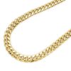 WJD Exclusives 14K Yellow Gold Hollow 9.5mm Miami Cuban Chain Box Lock 24″ 26″ 28″ 30″ – 24 Sale Coupon