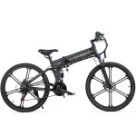 Samebike LO26 II Folding Electric Bike 500W Motor Max 35kmh Black Sale Coupon