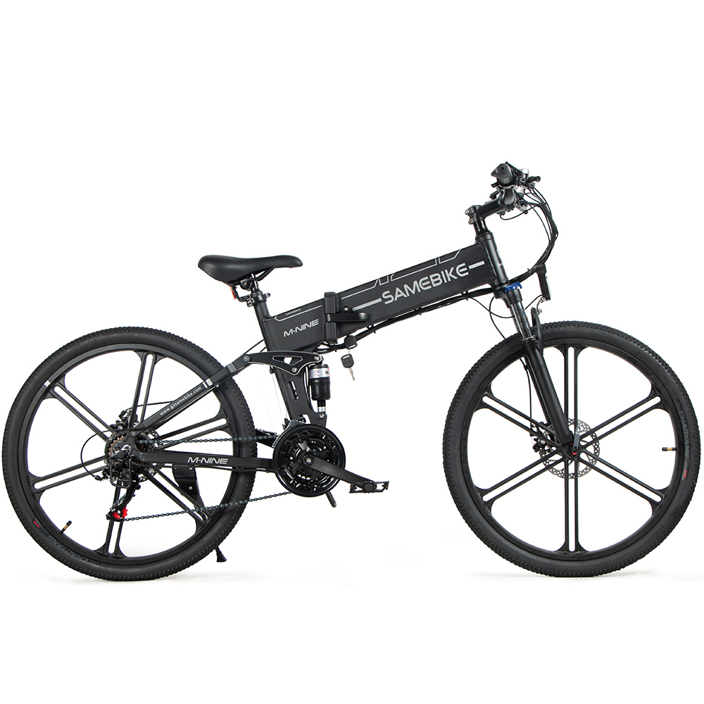 Samebike LO26 II Folding Electric Bike 500W Motor Max 35kmh Black Sale Coupon
