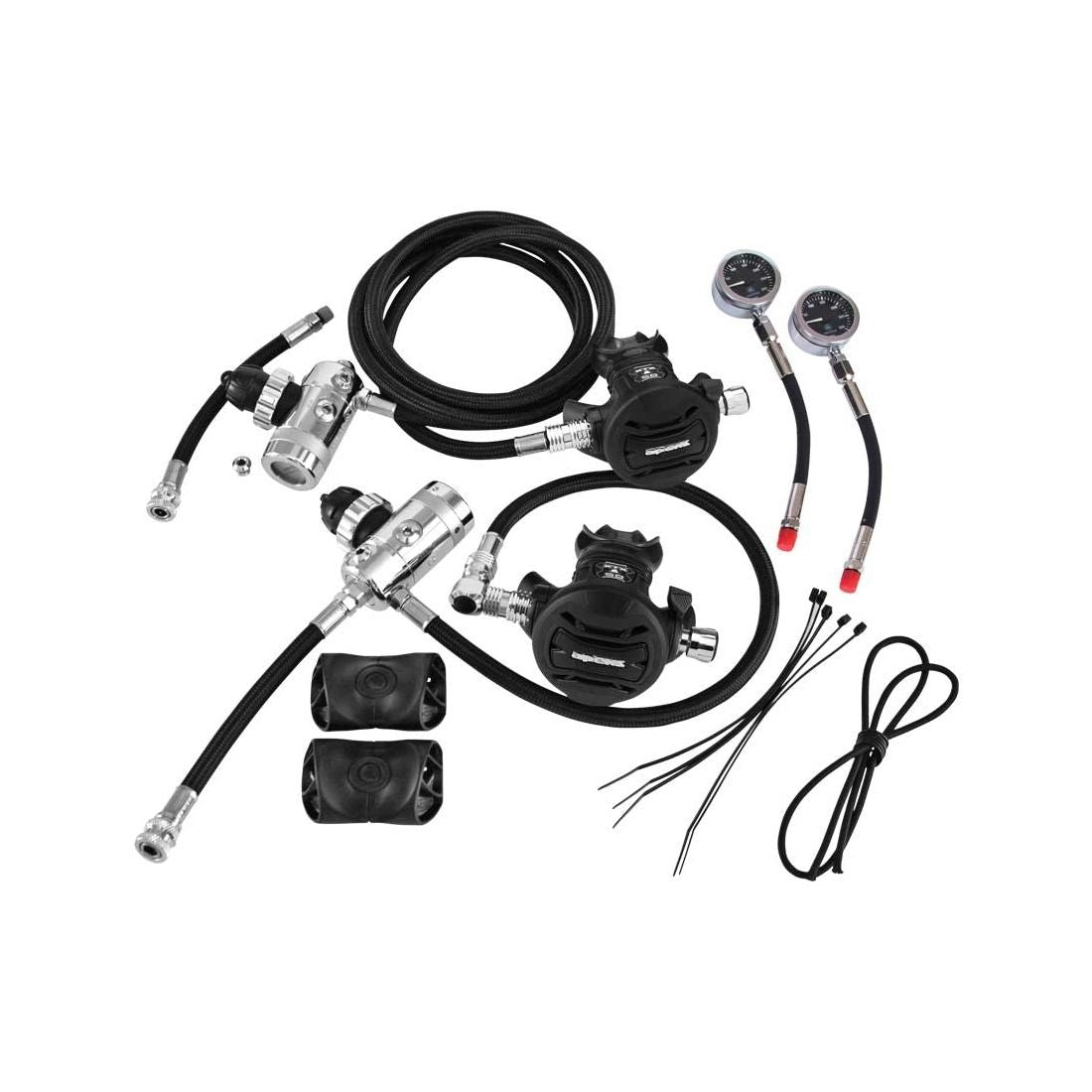 Apeks Sidemount System Scuba Diving Regulator Kit Best Deal