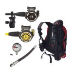 Hollis LTS BC/BCD 150LX Regulator and Octo Scuba Diving Package Best Deal