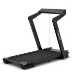 Costway4.0HP Foldable Electric Treadmill Jogging Machine with Speaker LED-Black Sale Coupon